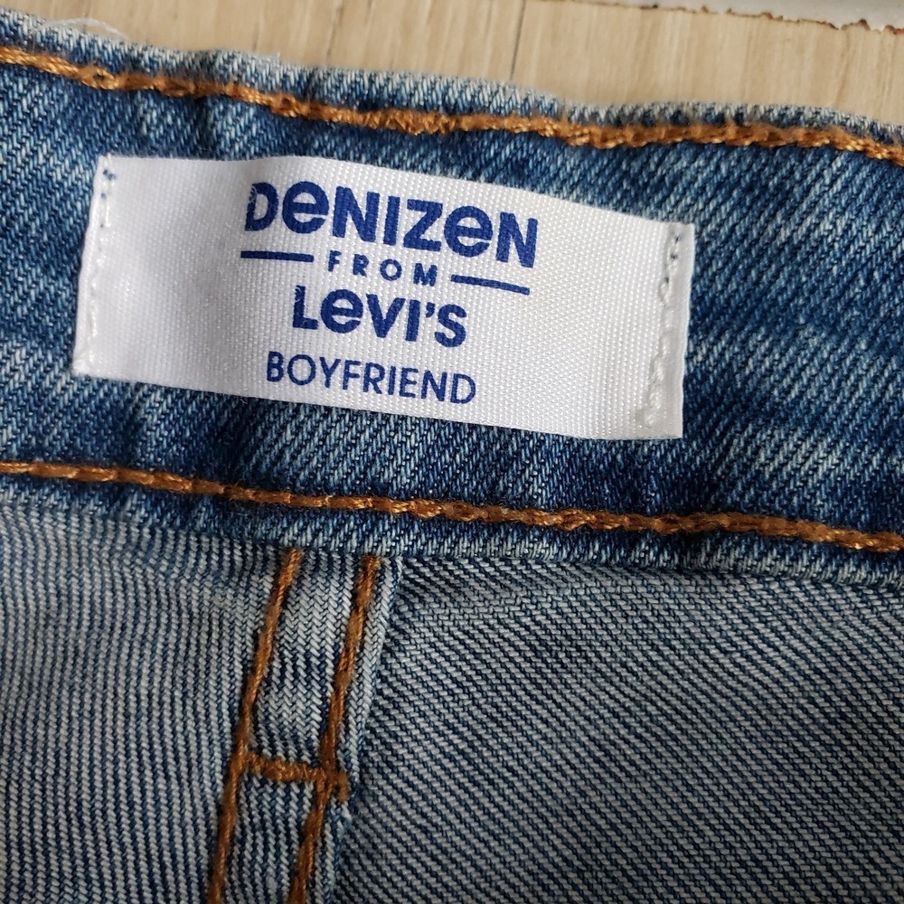 Levis Denizen Jeans Womens 20 Boyfriend Fit Super Stretch - Picture 3 of 5